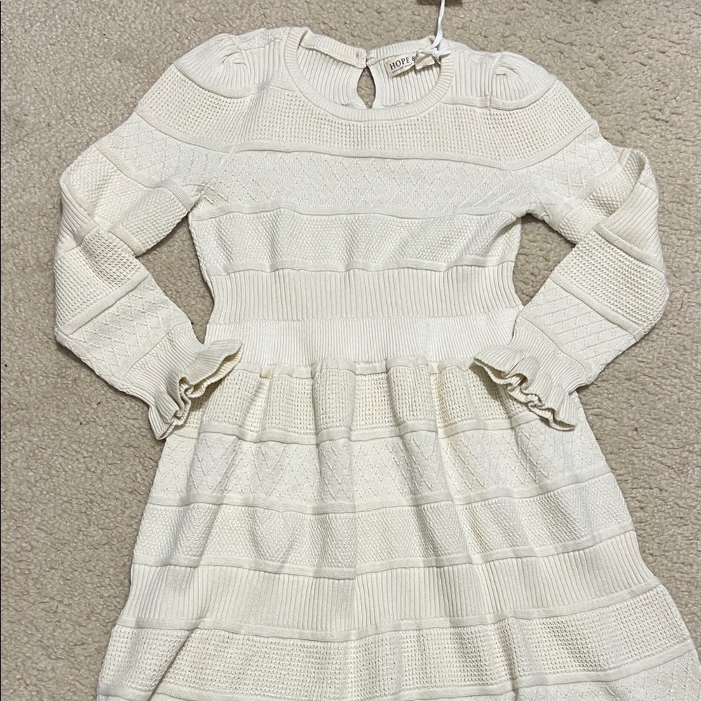 Ivory Kids Dress NWT size 7